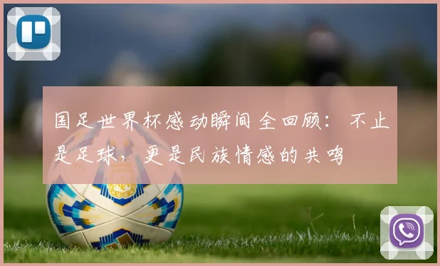 国足世界杯感动瞬间全回顾:不止是足球,更是民族情感的共鸣
