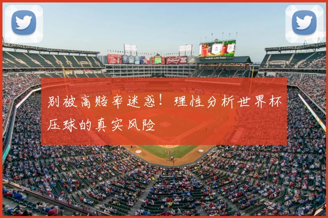 别被高赔率迷惑!理性分析世界杯压球的真实风险